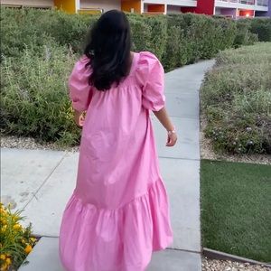 H&M Pink Poplin Dress